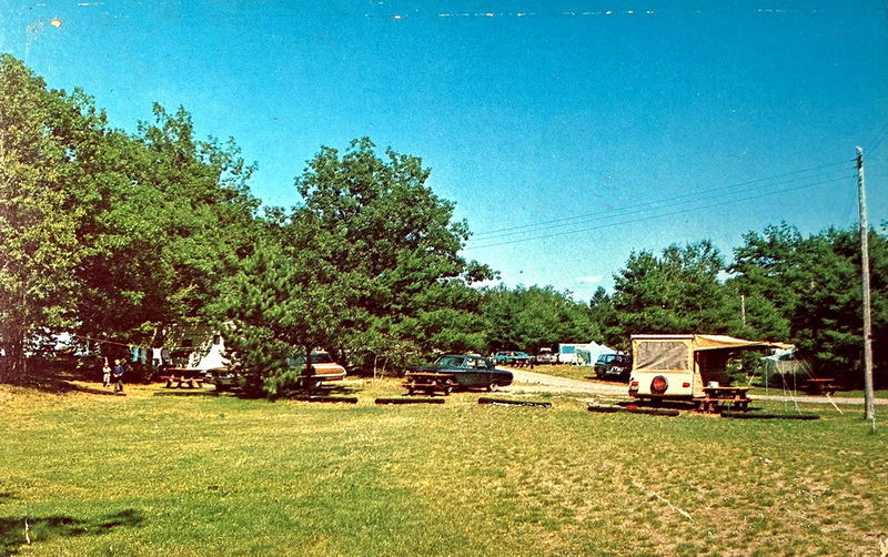 Bewabic State Park - Vintage Postcard (newer photo)